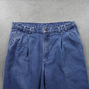 90s DOCKERS Denim Slacks "made in USA" W34.5L27.5相当 古着