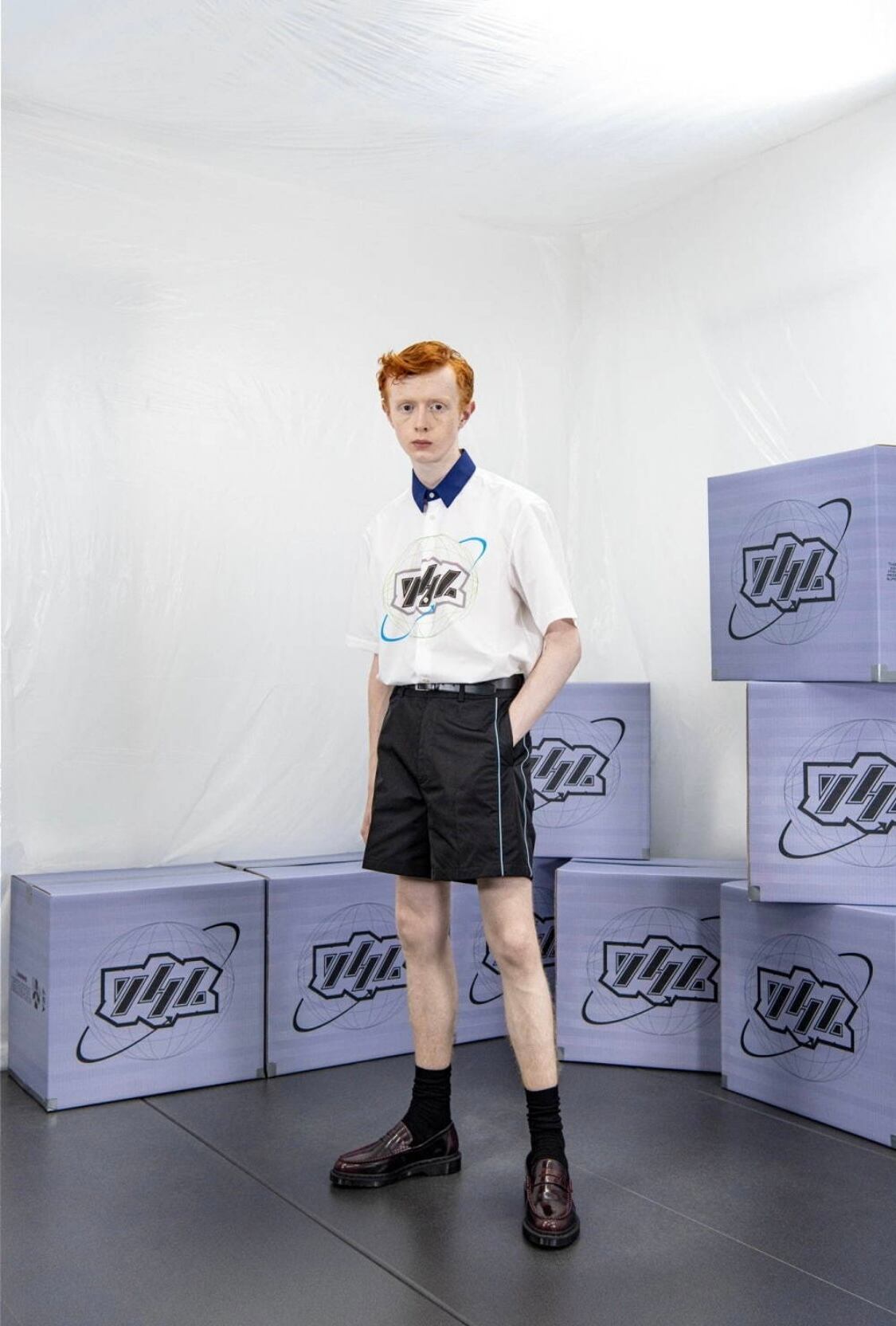 YUKI HASHIMOTO / ユウキ ハシモト Print Design Harf Sleeve Shirts 