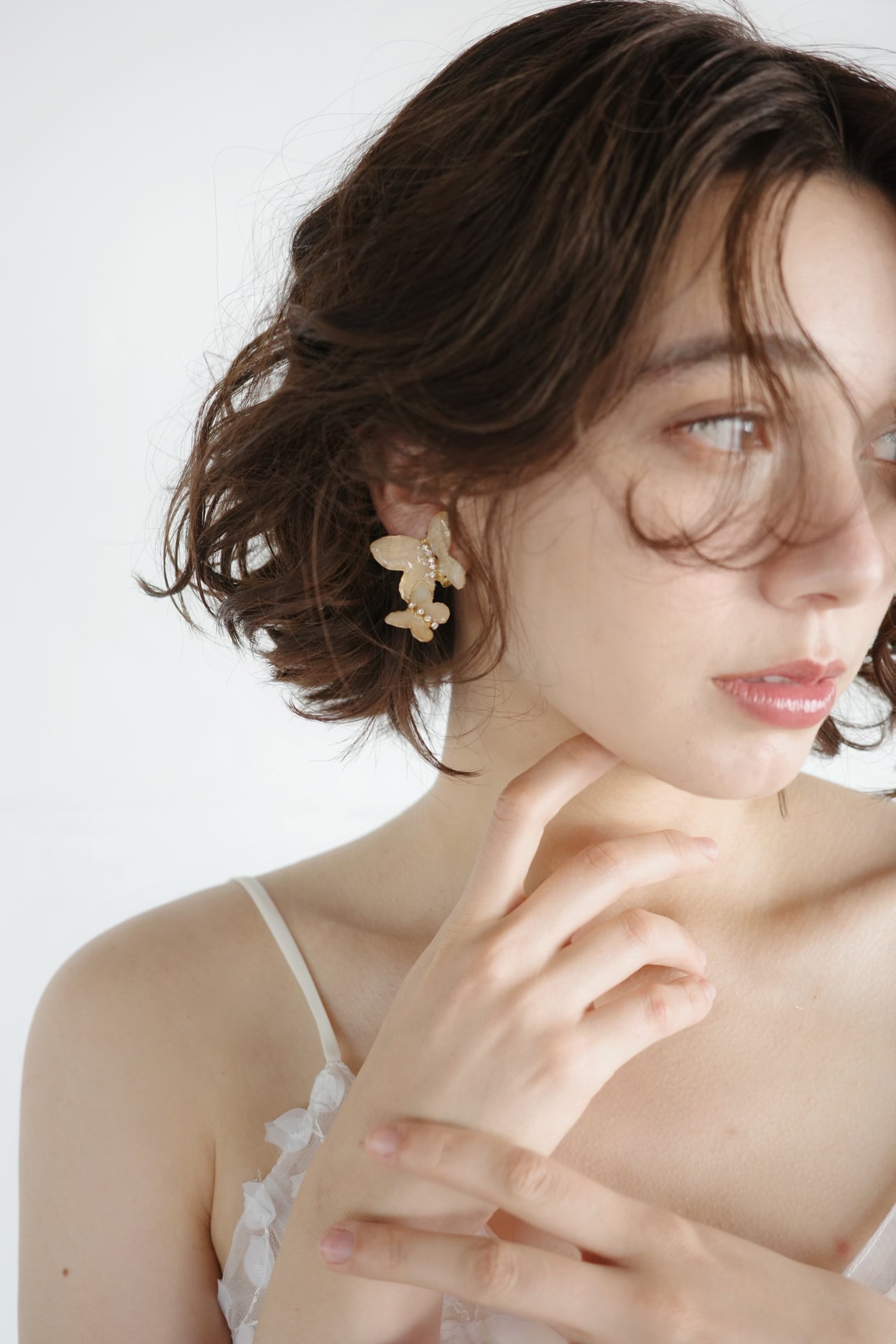 flua milky butterfly イヤリング flua ピアス milky butterfly milky butterfly flua イヤリング