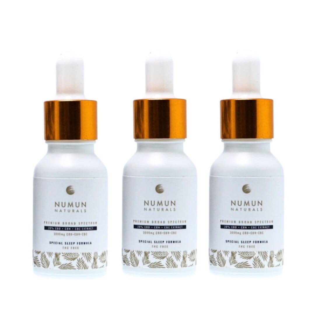 パーフェクトスリープ CBD+CBN+CBC オイル 特濃度 20% 3000mg 【3本