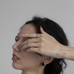 【ネコポス便】ラップリング　0490　合金素材