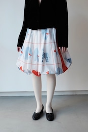 【marmelo】Animal balloon skirt