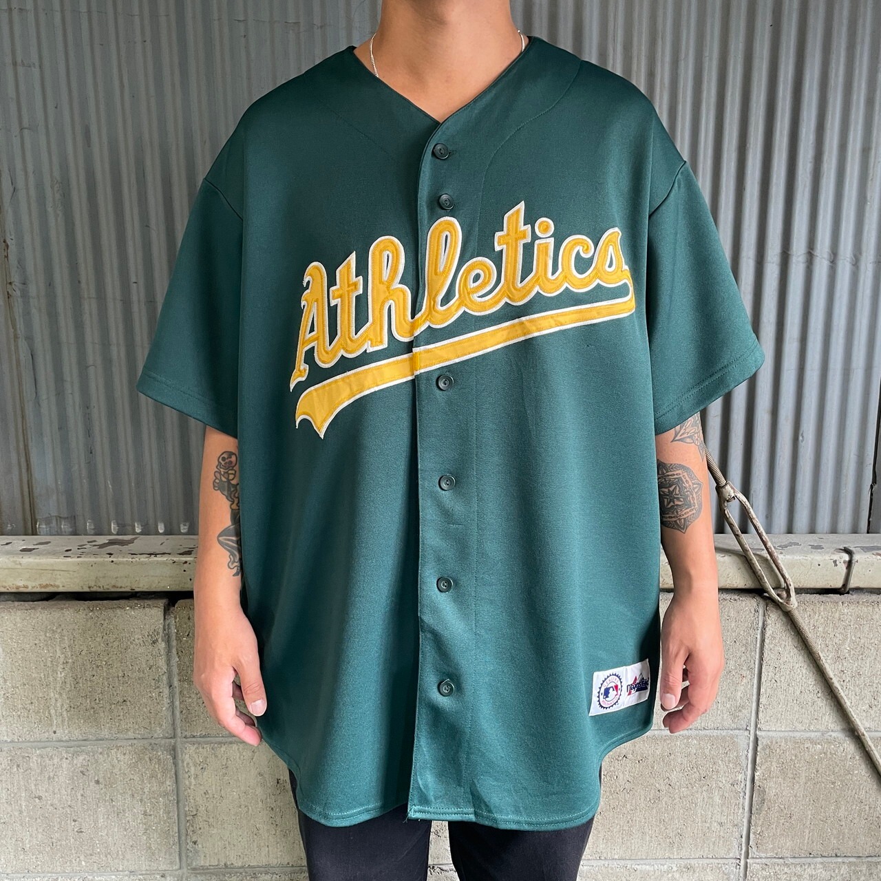 ビッグサイズ 90年代 MLB オークランド・アスレチックス ZITO ベース 