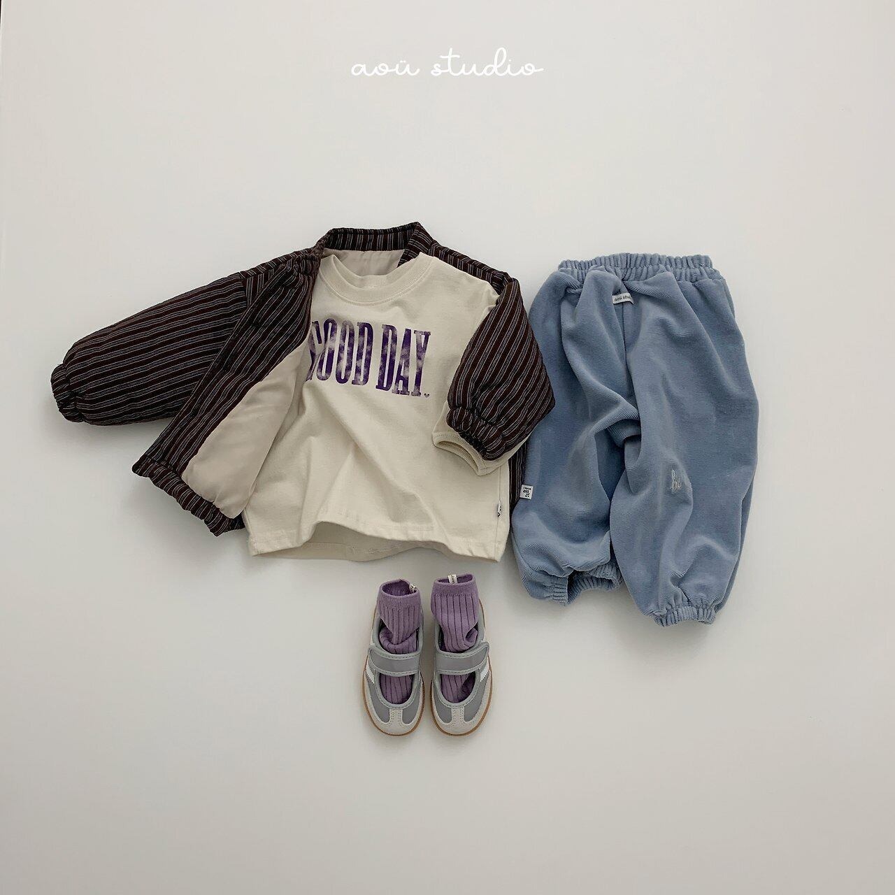 〖取寄〗韓国子供服 / 26winter / aoustudio /ベルーガ ジョガー パンツ / キッズ服 *XS~L*