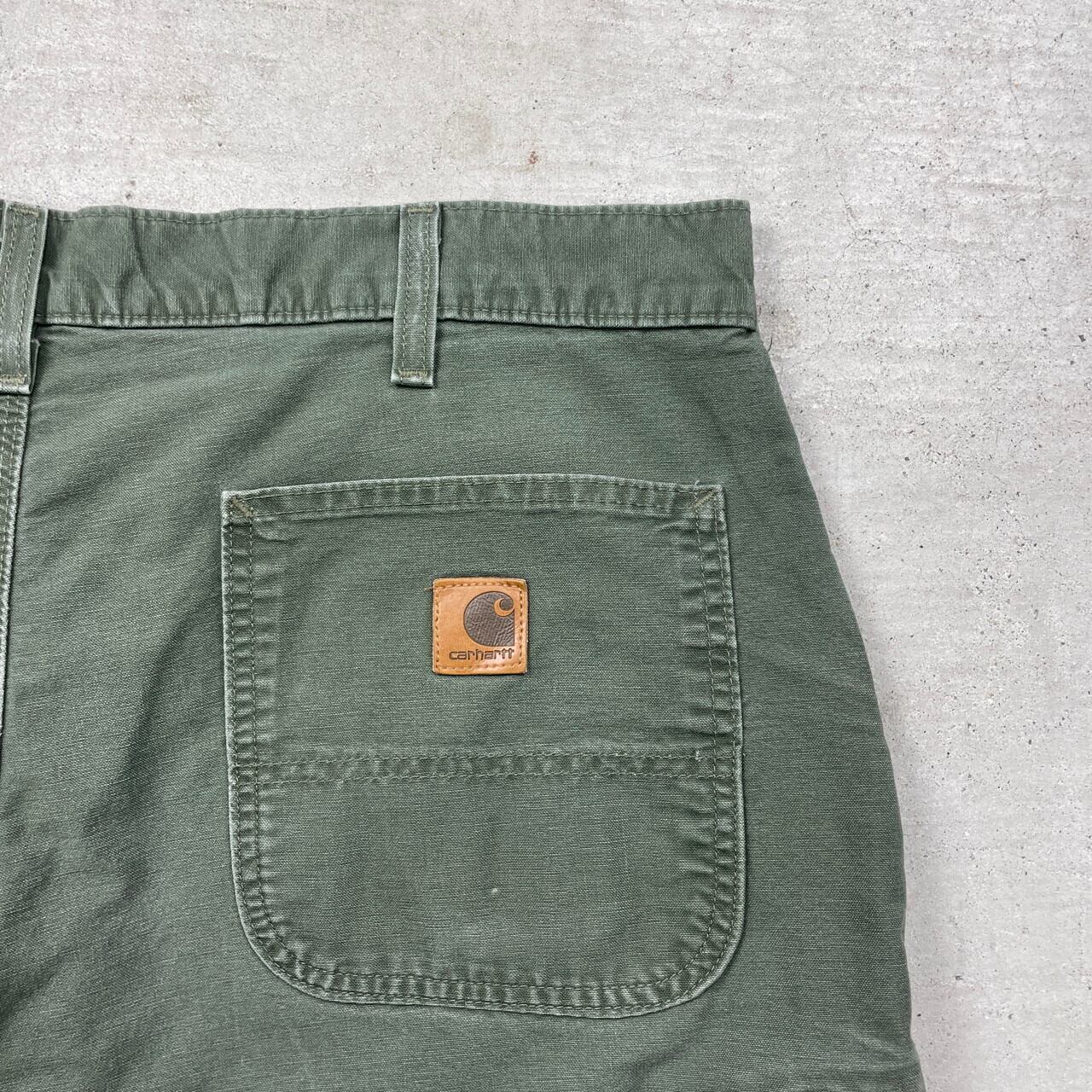 00年代 Carhartt カーハート ダック地 ワークショートパンツ ショーツ