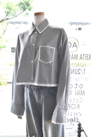lovint(ラヴィント) 26S/S DUO CROP SHIRT