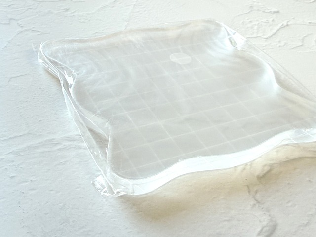 スタンプ用アクリルブロックL（10cm×10cm）[OT-17h]