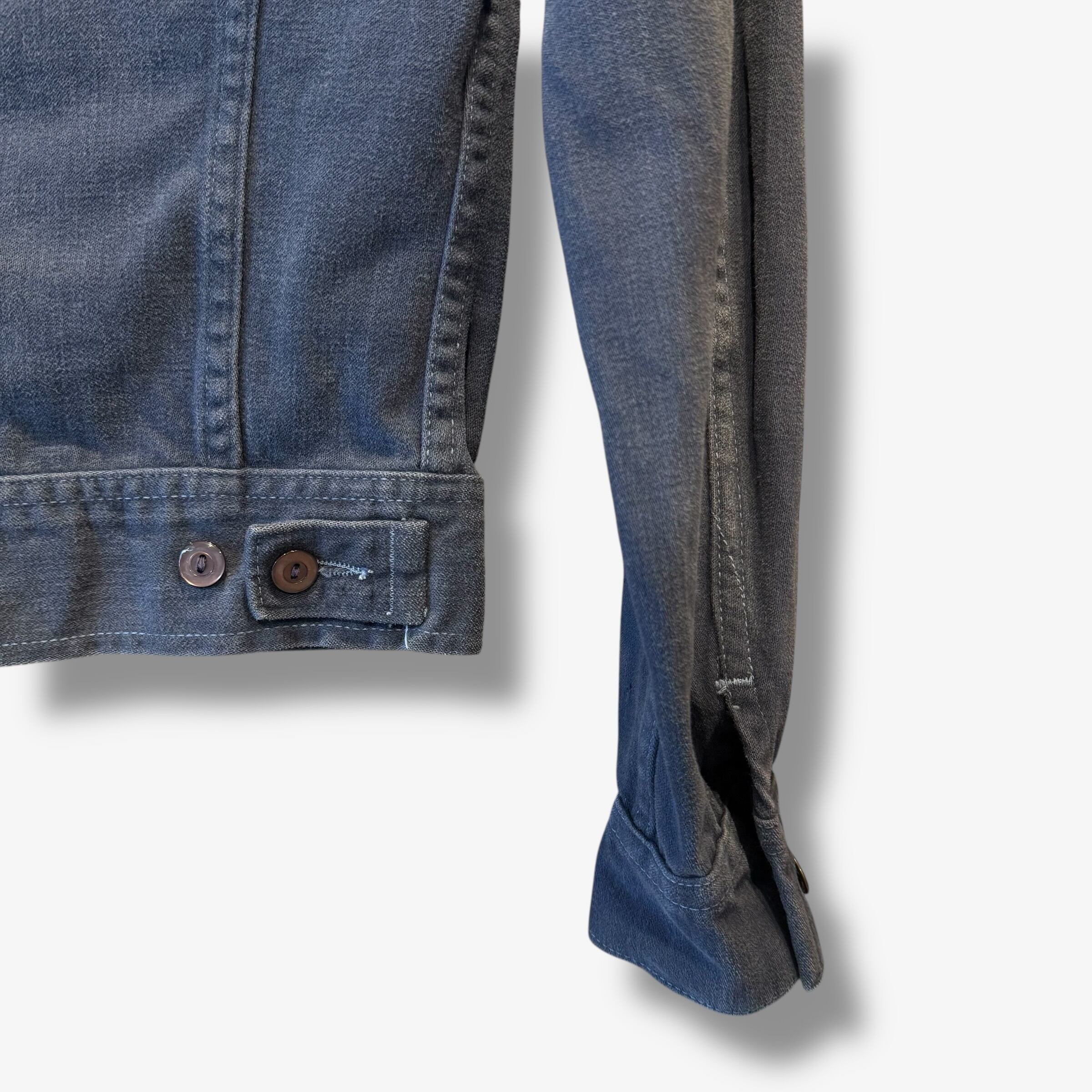 S】70s Lee MoleSkin JKT col Navy リー モールスキン 大文字タグ