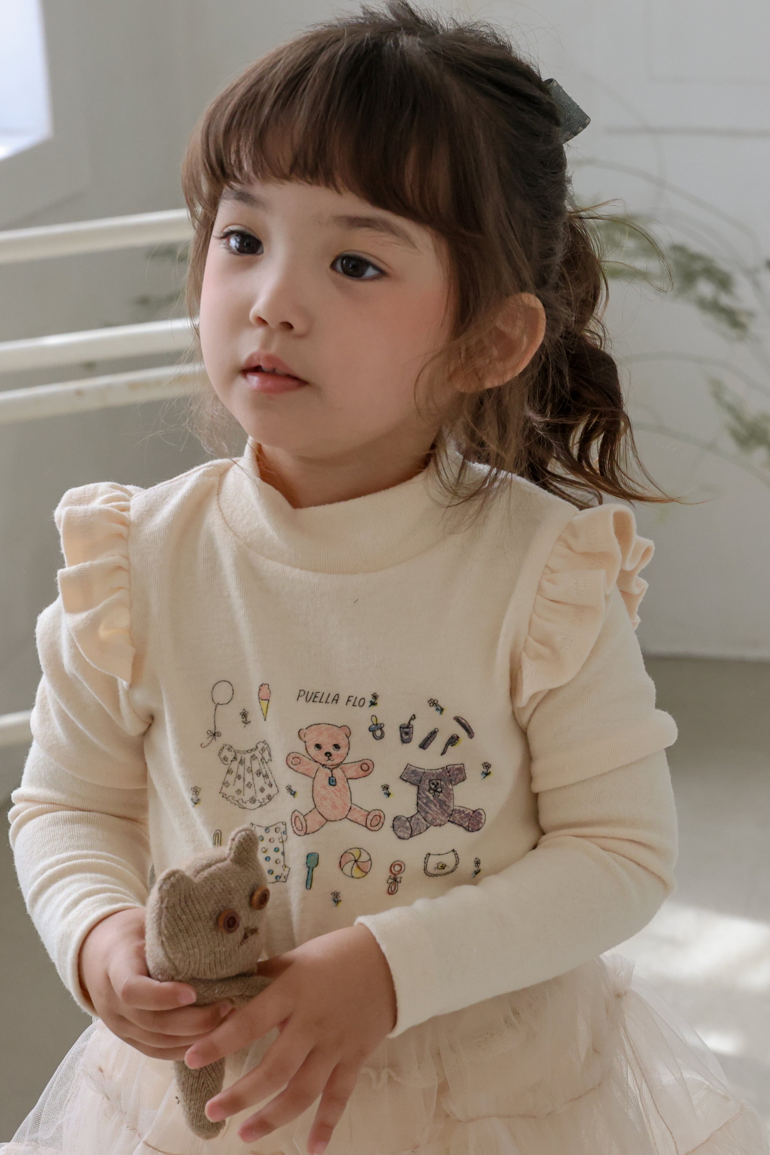 【予約】Bijou T-shirt / puella FLO
