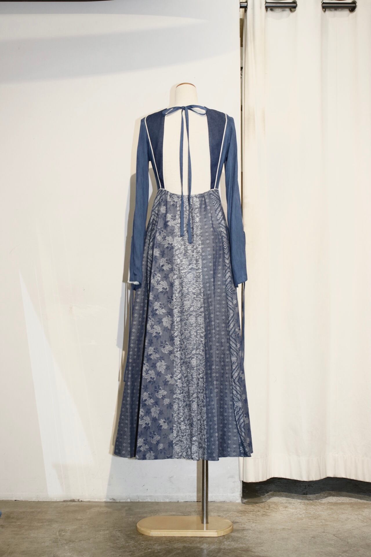24SS】FUMIE=TANAKA patch long op(BLUE) F24S-17 | IAAAM 24SS】FUMIE=TANAKA patch long op(BLUE) F24S-17 | IAAAM