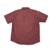 90s CHAPS RALPH LAUREN チャップス ラルフローレン チェック柄 シアサッカー 半袖シャツ L /ビンテージ