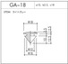 GA-18（EPDM ライトグレー）1個