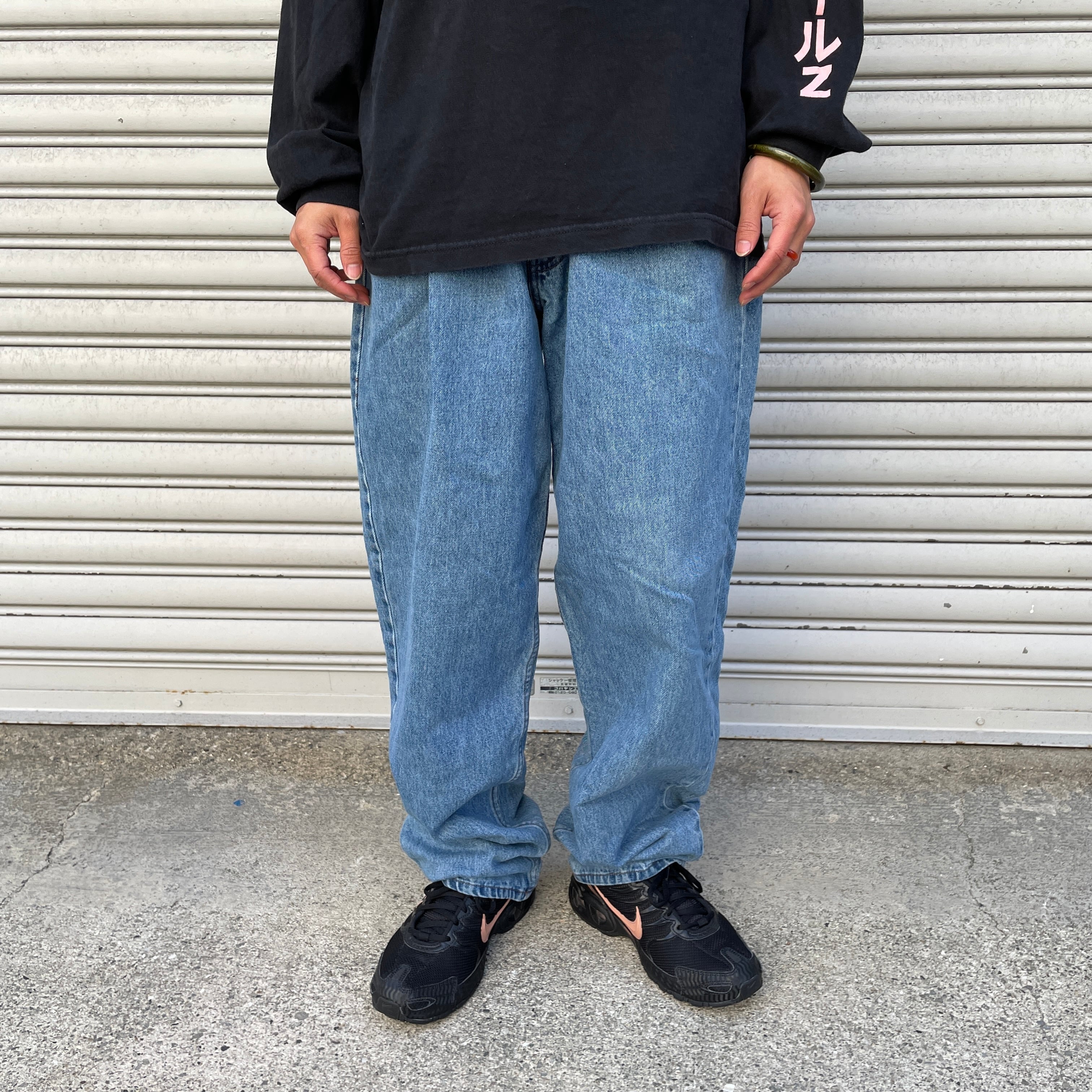 送料無料』90s リーバイス silvertab BAGGY デニムバギーパンツ W34 