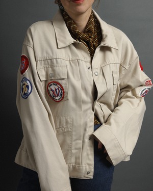 1970's Ranch Craft / Patched Trucker Jacket