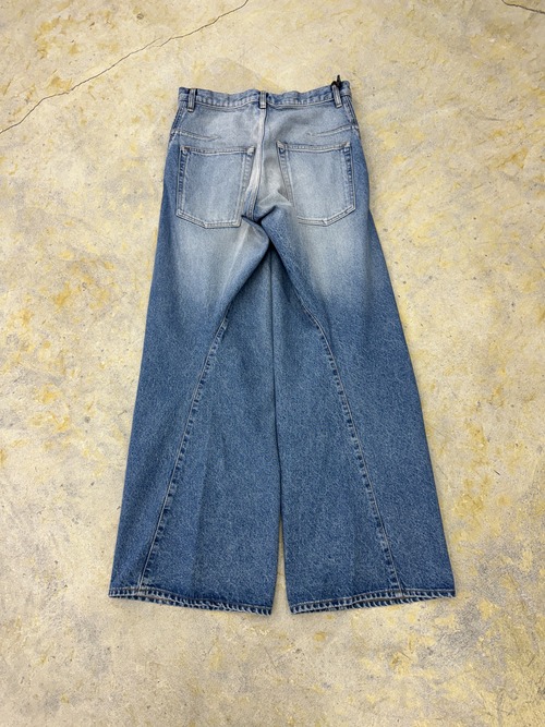 NVRFRGT 3D はやし TWISTED WIDE LEG JEANS 売買されたオークション  