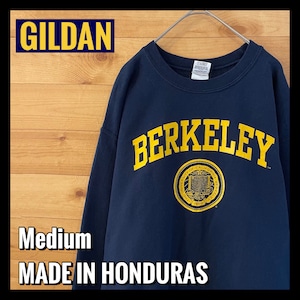 【GILDAN】カレッジ ロゴ  カリフォルニア大学バークレープリント スウェット Berkeley アメリカ古着