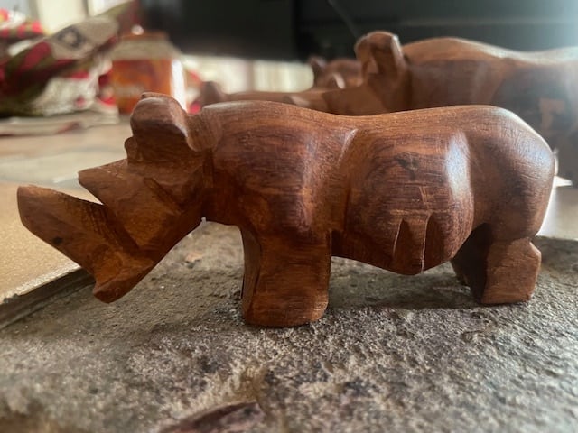 NEW【セネガル木彫り】ミニ動物5つセット＜卸向け商品＞ | TERANGA