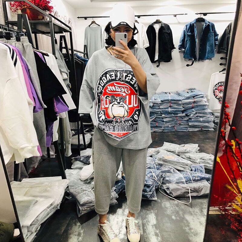 Tシャツ ルーズトップス 大きめサイズ ミックスインファッション49174366369