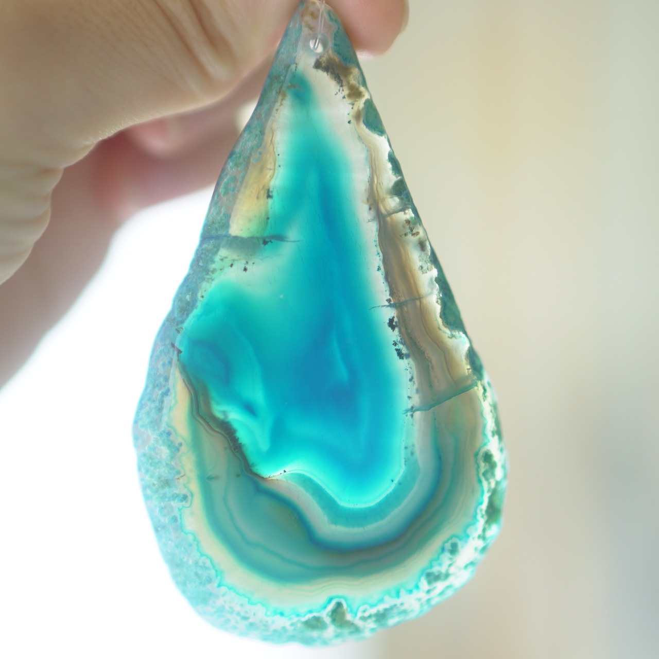 Blessed Rain 07 - アゲートヒーリングチャイム / Agate Sun Catcher Wind Chime 906