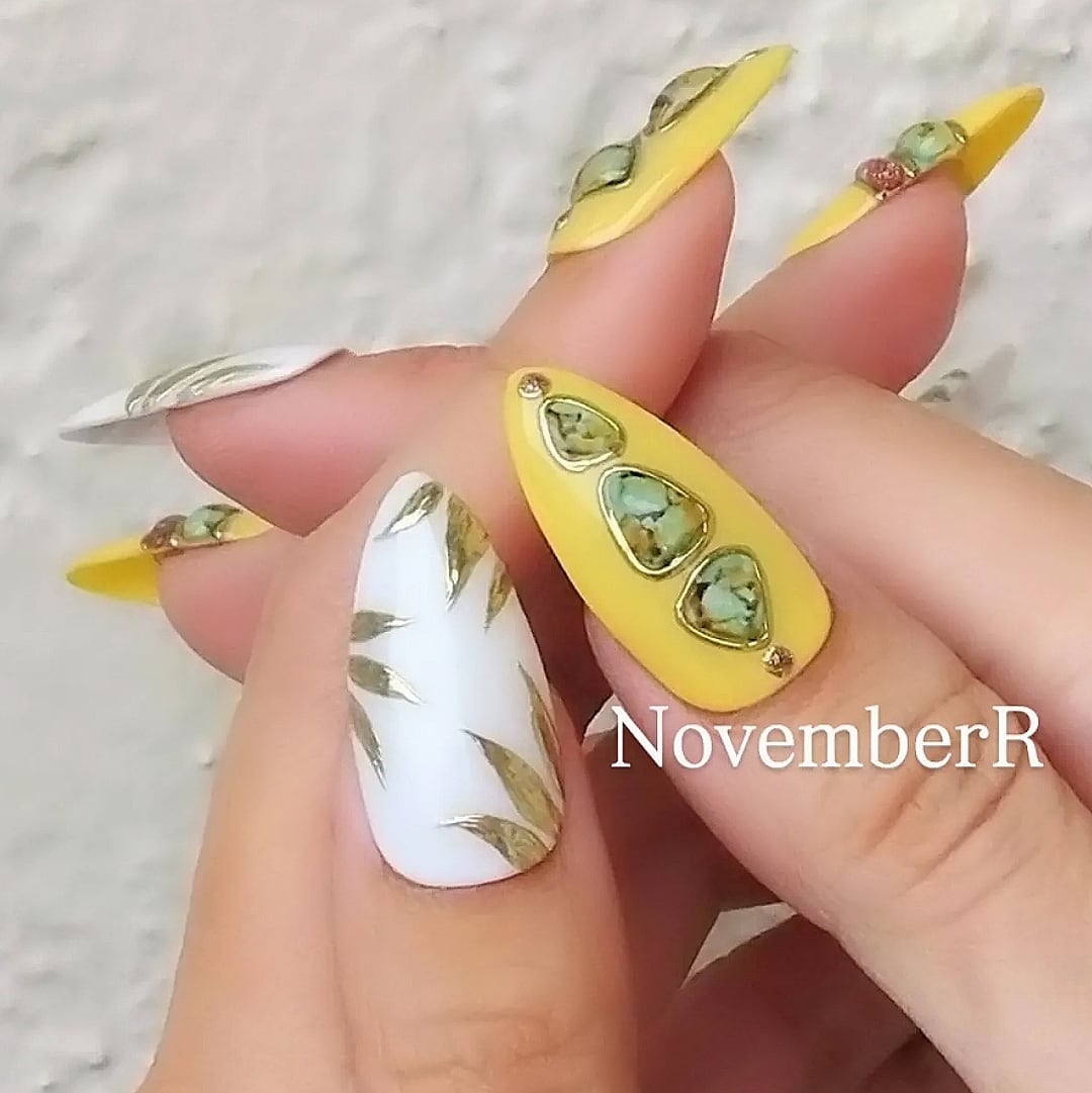 LA882☆リゾートネイルチップ | NovemberR 〰️ネイルチップ販売〰️