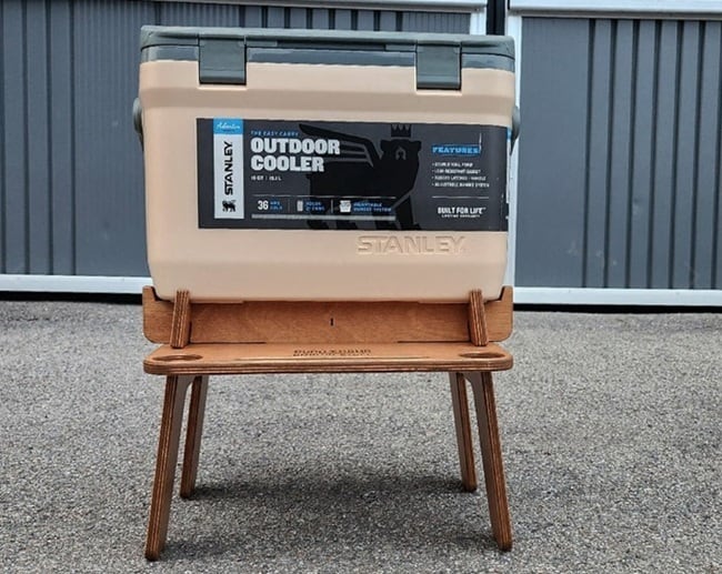 スタンレークーラー15.1L専用 ウッドスタンド（PUPA CAMP） | outdoor