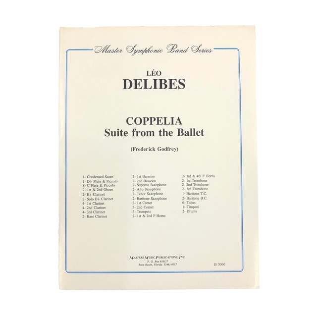 【特価】COPPELIA Suite from the Ballet