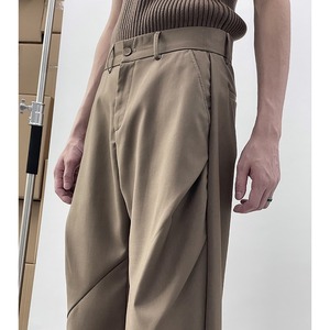 パネルルーズカジュアルスーツパンツ　928