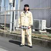 ANACHRONORM (アナクロノーム)特殊エイジング加工/サンフェードダメージ加工を施したミリタリーセットアップ