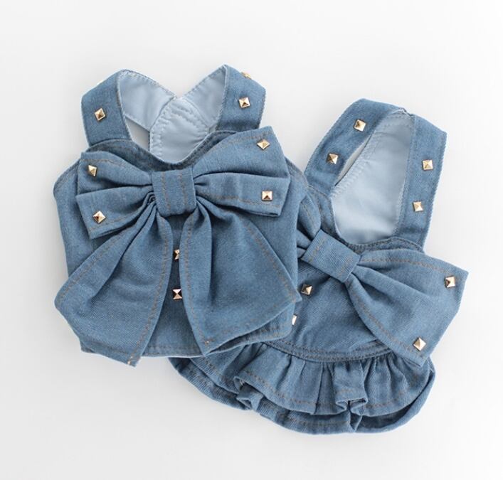 おすすめ☞《予約》3102364 お揃いジーンズキャミソール(青)