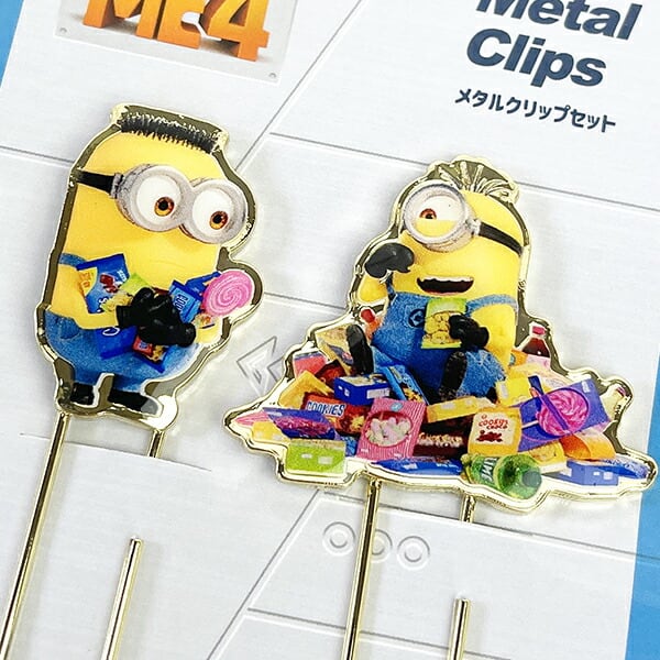 ミニオンズクリップ　10セット 60e9e3ffb01d9a357c8e82a290c54f