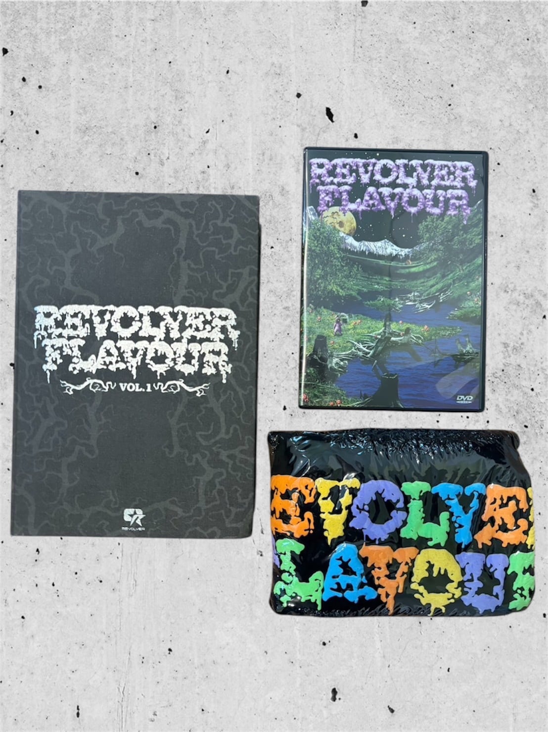 REVOLVER】REVOLVER FLAVOR Tシャツ&ライブDVDセット (90s USED) | Wemy