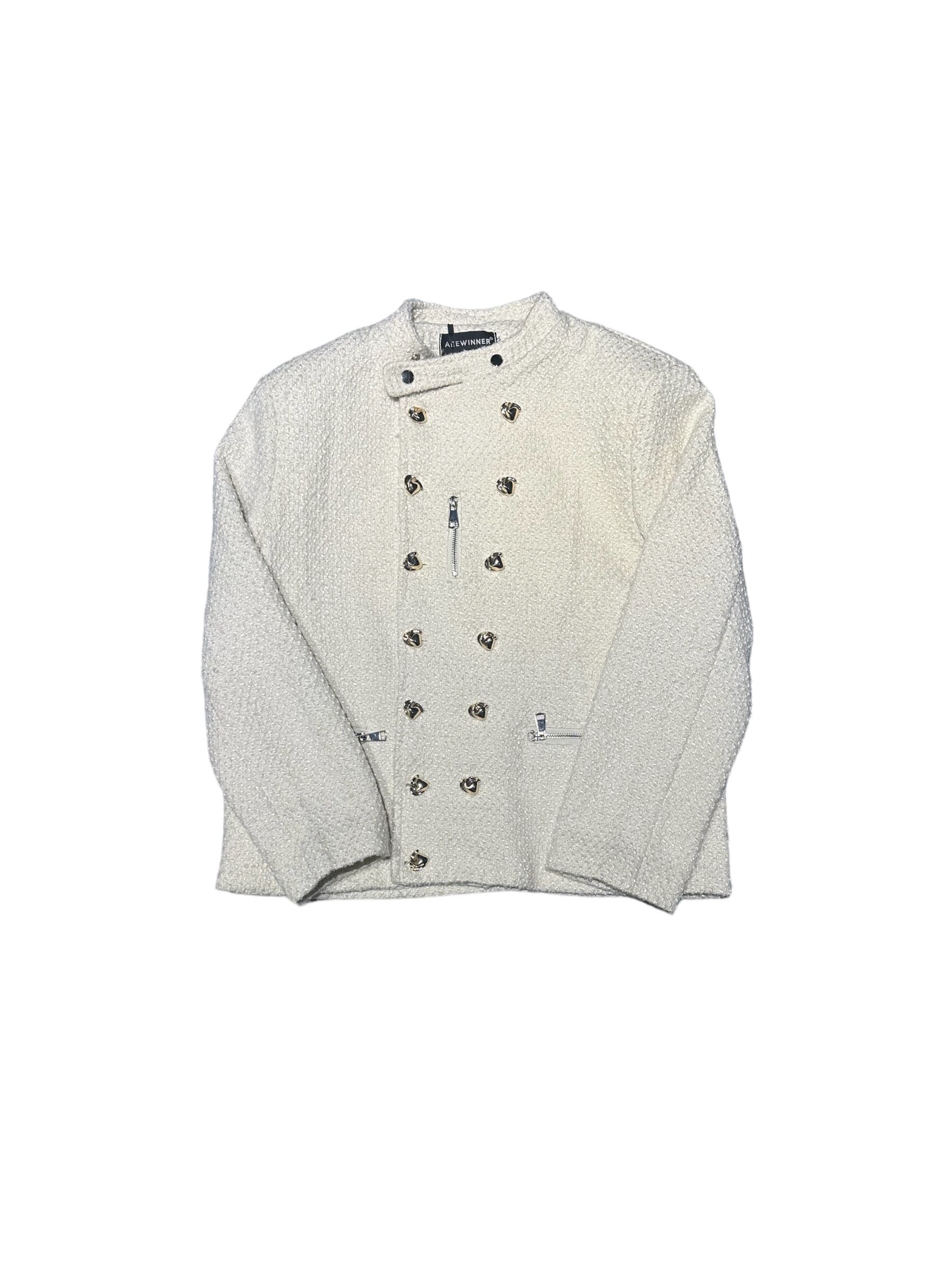 ALUDE ジャケット ALUDE SELECT】gorgeous zip tweed jacket（2color） | 【ALUDE