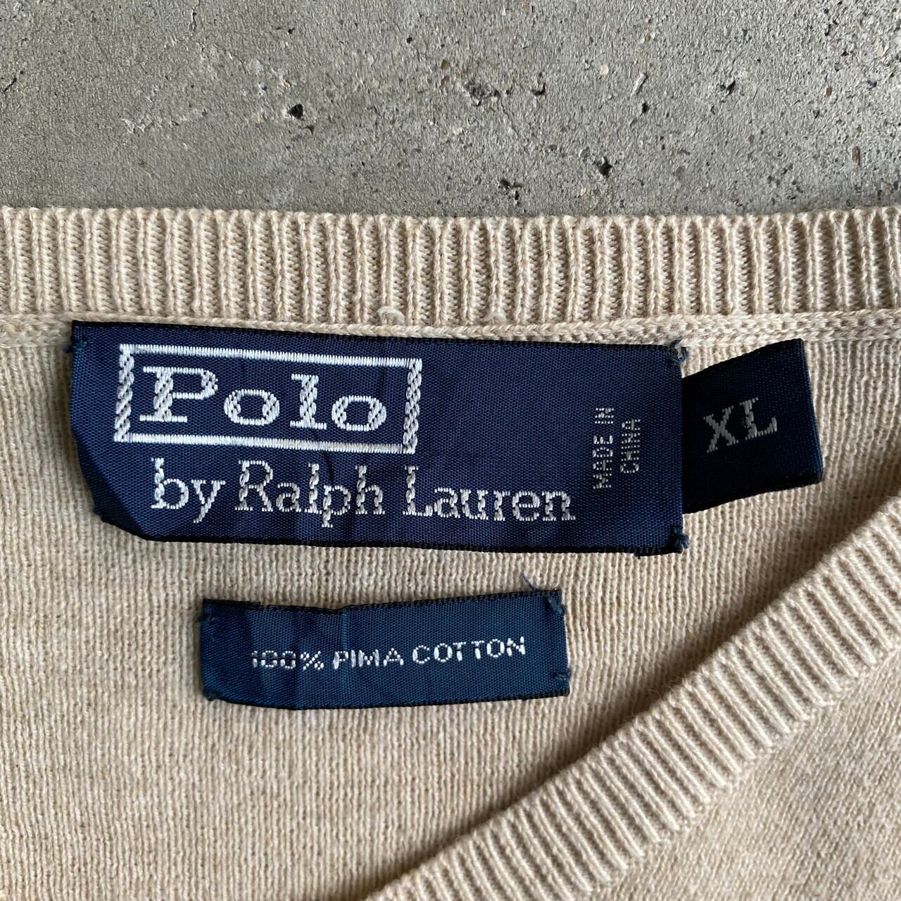 Polo by Ralph Lauren ポロバイラルフローレン Vネック ピマコットン