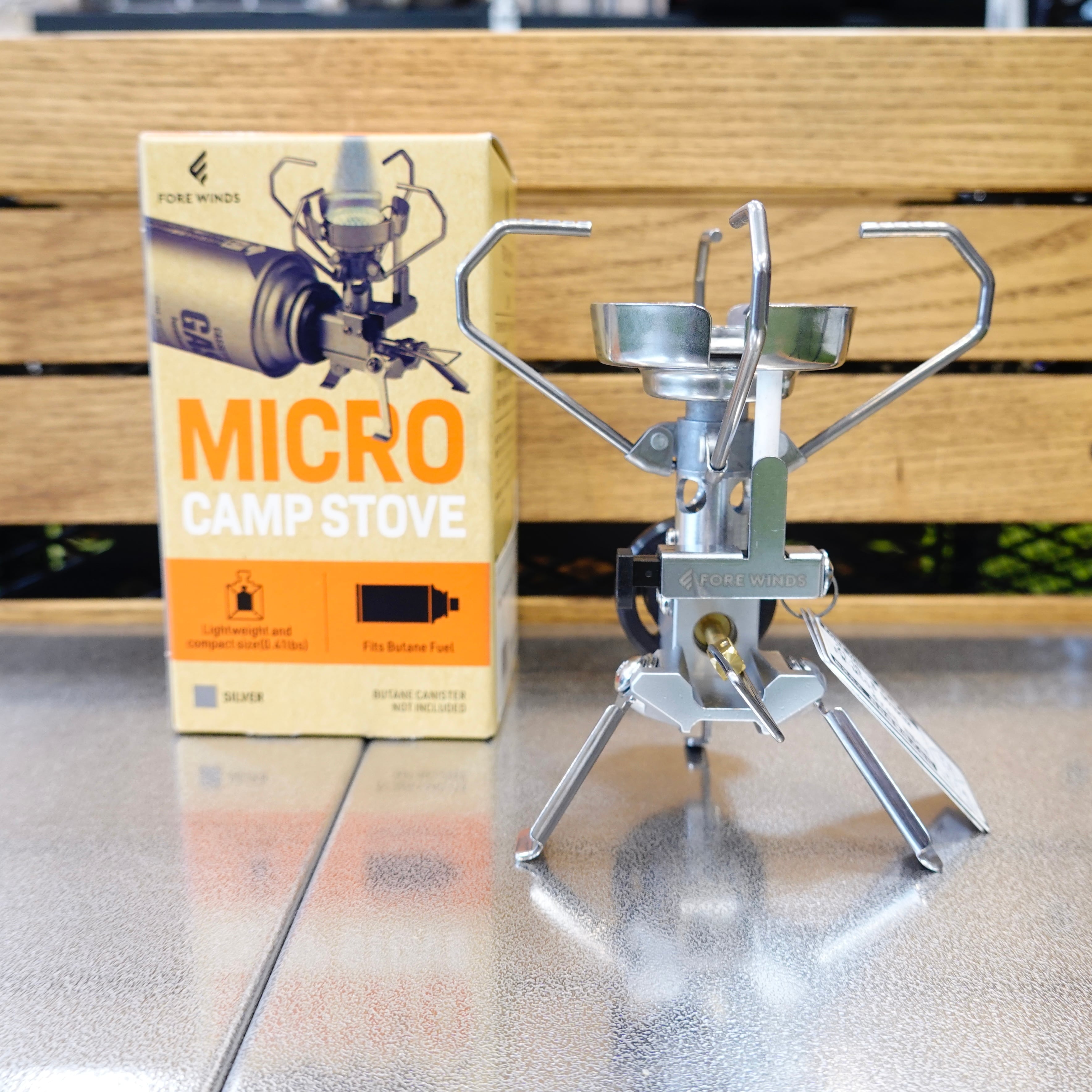 FORE WINDS/MICRO CAMP STOVE マイクロキャンプストーブ | ガレージ