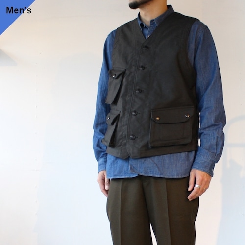 Orgueil オルゲイユ Field Gilet フィールドジレ OR-4181A ブラック