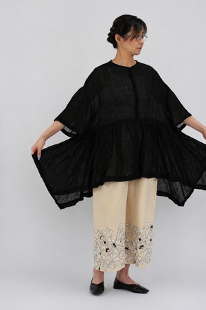 【suzuki takayuki】jellyfish pullover (S251-37) / black