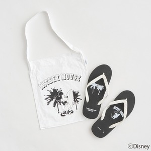 "Surf Mickey" Beach Sandal + Tyvek Tote Bag Set