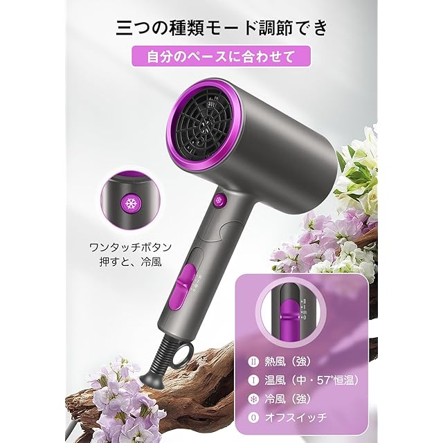 数量限定】ライフェン ドライヤー SE 大風量 速乾 ヘアドライヤー 静音