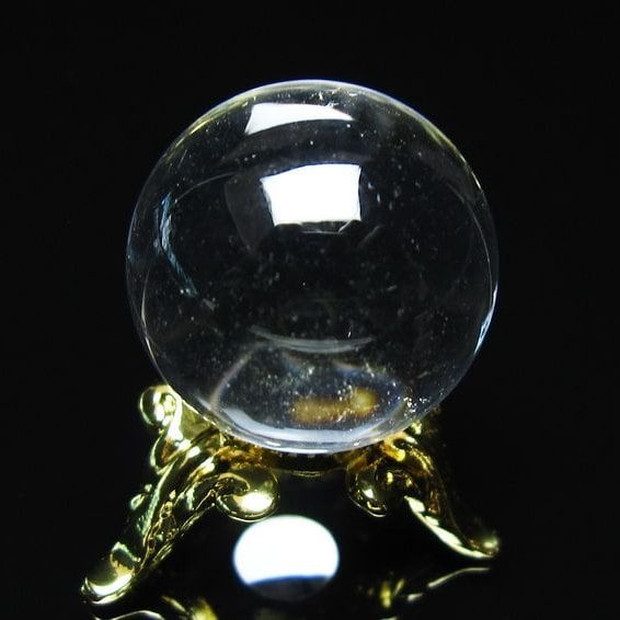 水晶 丸玉 20mm 一点物 141-7606