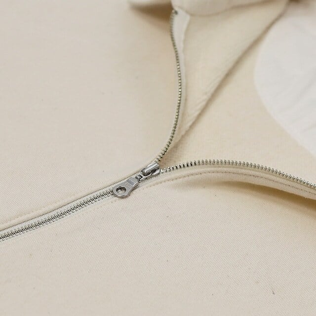 CURLY&Co.(カーリー) ORCOTT® FRENCH TERRY ZIP POLO | サウスオレンジ