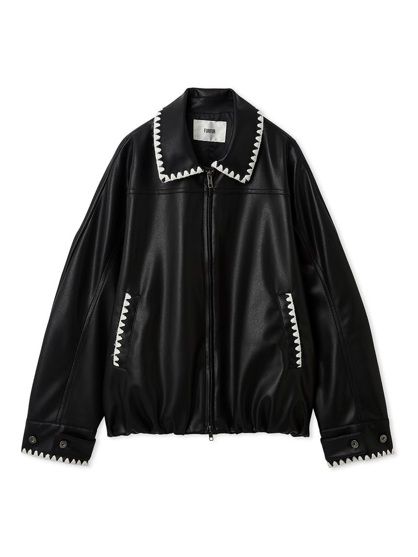 【美品】FINE CREEK LEATHERS【Virginia Beach ホースハイド ジャケット】40 ブラック ファインクリークレザー 25100010 FINE CREEK LEATHERS Virginia Beach ファインクリークレザーズ