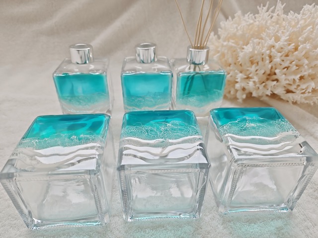 162.オーシャンレジンアート アロマディフューザー大