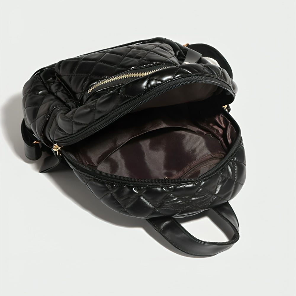 エナメルキルティングリュック・バックパック | 韓国/ワンホン