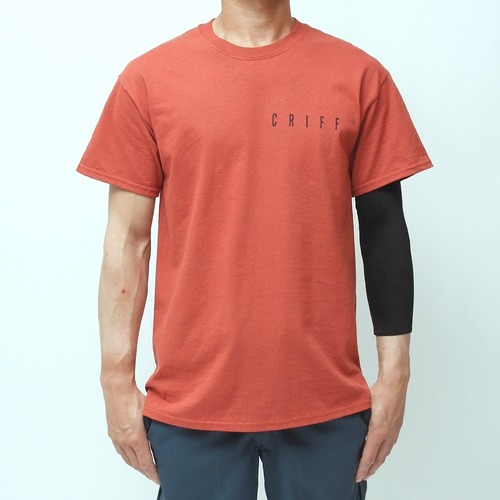 ハイエース High-ACE Tee (レンガ)  CRIFF WorkWear クリフワークウェア