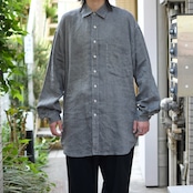 GALLAGHERS Irish linen shirt greige