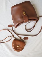 1990’s USA OLD COACH 2way Leather pochette