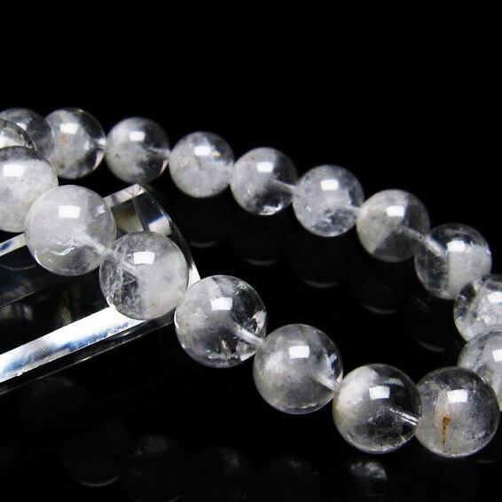 ファーデンクォーツ 水晶 ブレスレット 12mm 一点物 おまかせ便 111-22620