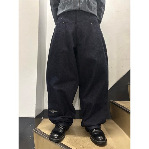 dead stock 00's pelle pelle デニムバギーパンツ