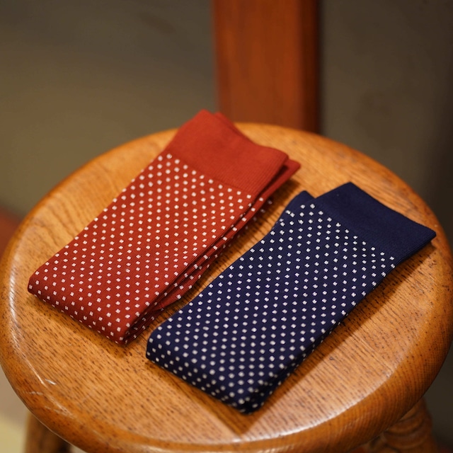 MAATEE&SONS (マーティーアンドサンズ) 2023AW "DOTS SOCKS" -2色展開-