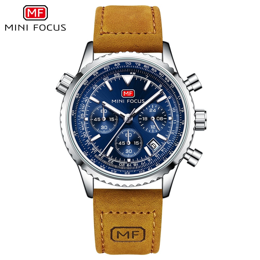 MINIFOCUS 0463G ミニフォーカス メンズ 腕時計 クロノグラフ | MINIFOCUS